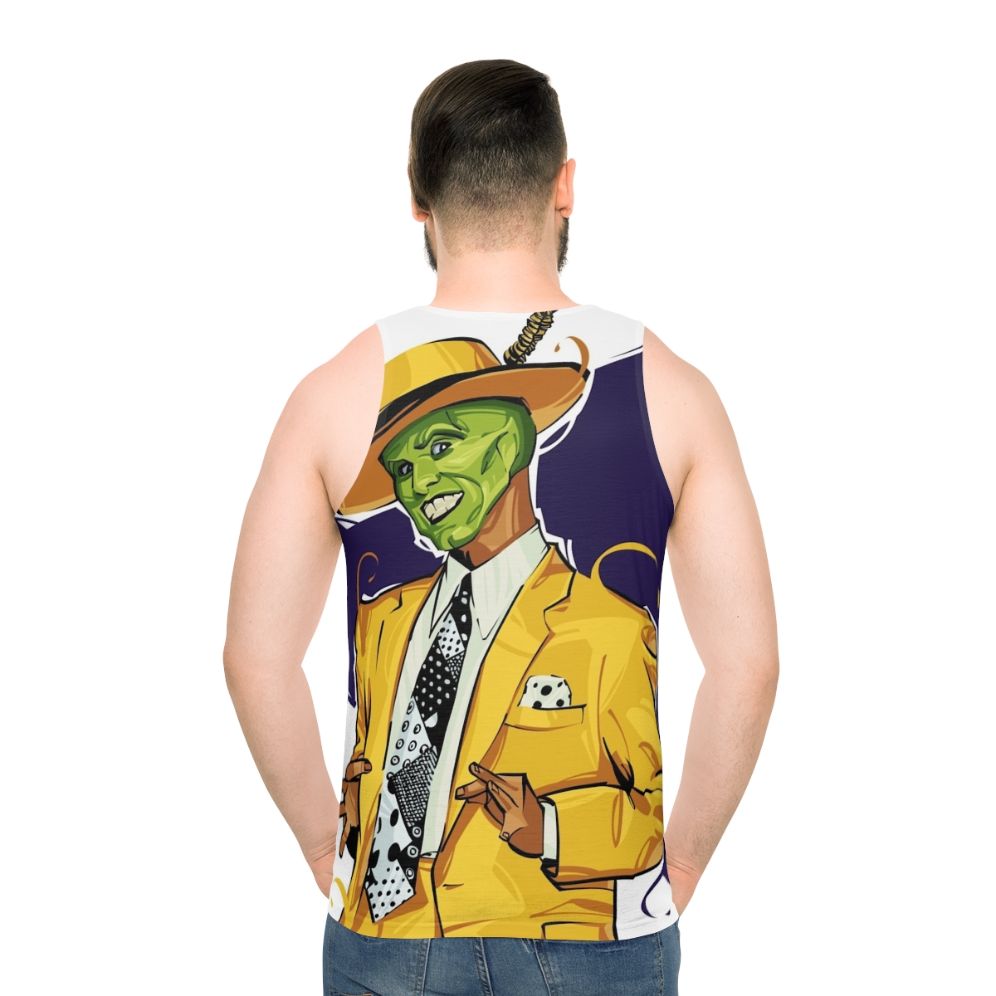 The Mask Unisex Tank Top - men back