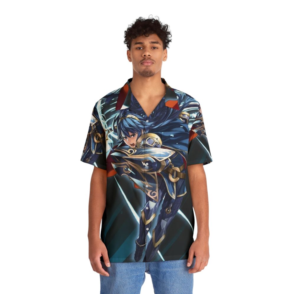 Brave Princess Lucina Fire Emblem Hawaiian Shirt - People Front