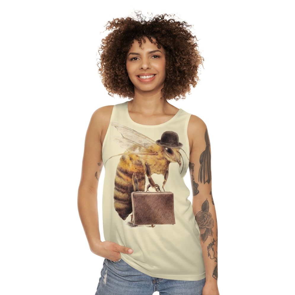 Unisex Worker Bee Office Tank Top - women