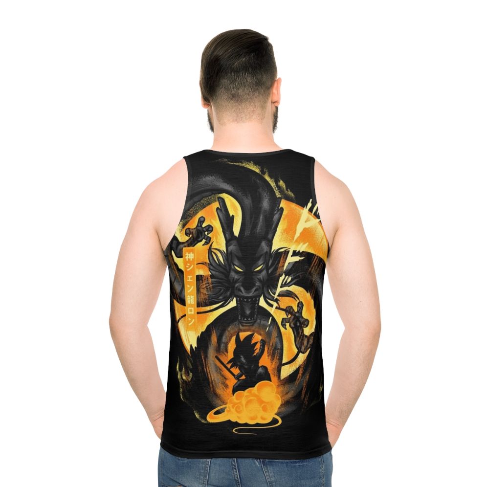 Dragon Ball Z Shenron Unisex Tank Top - men back