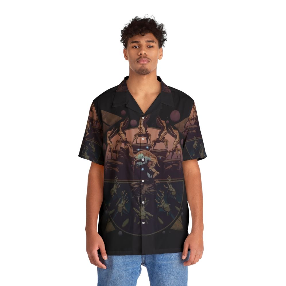 Oddworld Abe's Chant Hawaiian Shirt - People Front