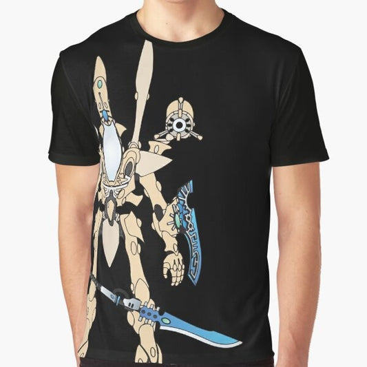 Eldar Wraithseer Graphic Design T-Shirt