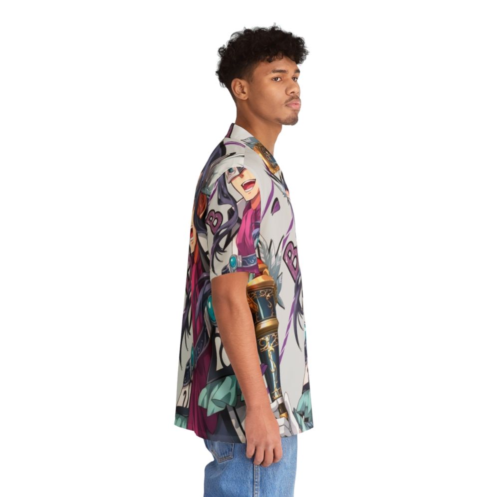 Speed Baron Hawaiian Shirt in Tropical Print - People Pight