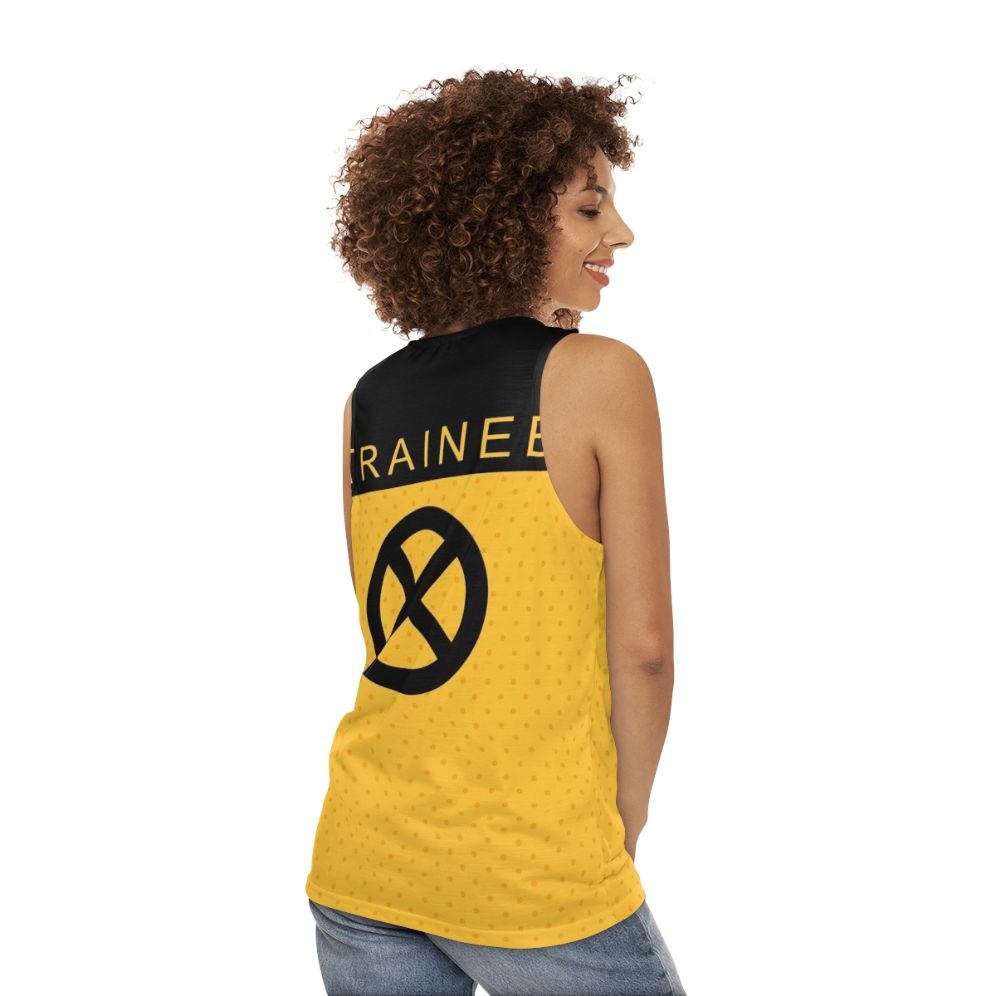 Deadpool superhero unisex workout tank top - women back