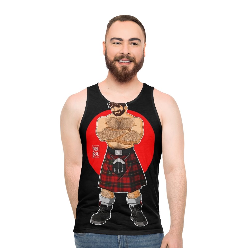 Adam Likes Kilts Unisex Pride Tank Top - men