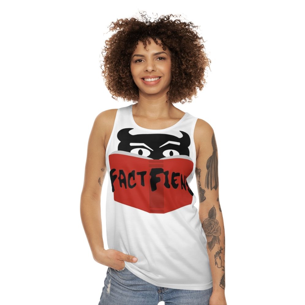 Fact Fiend Logo Unisex Tank Top - women