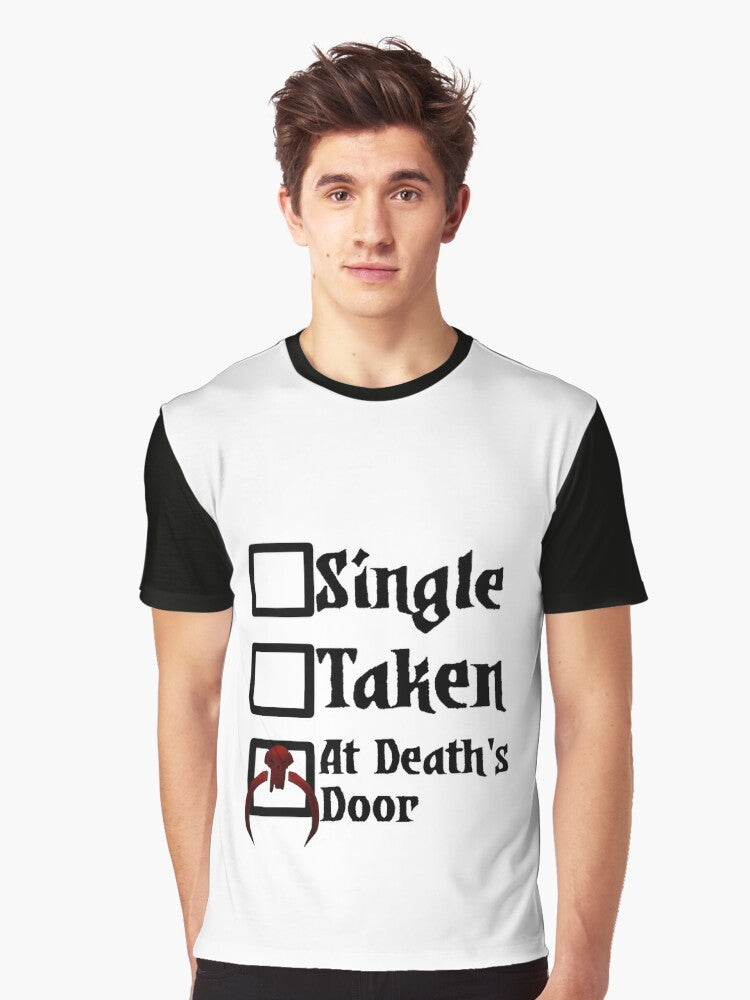 Darkest Dungeon "Single Taken At Death's Door" Graphic T-Shirt - Men