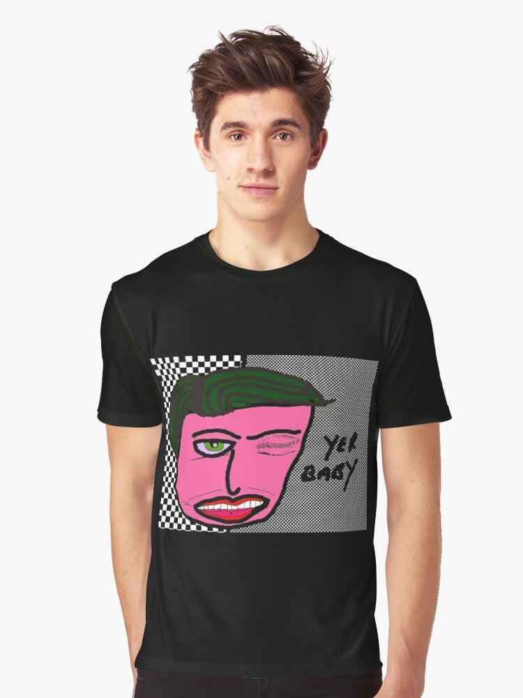 Ringo Starr pop art graphic tee featuring the "Yer Baby" meme design - Men