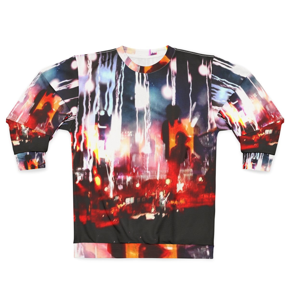 The Cure Robert Smith Goth Music Colourful Sweatshirt