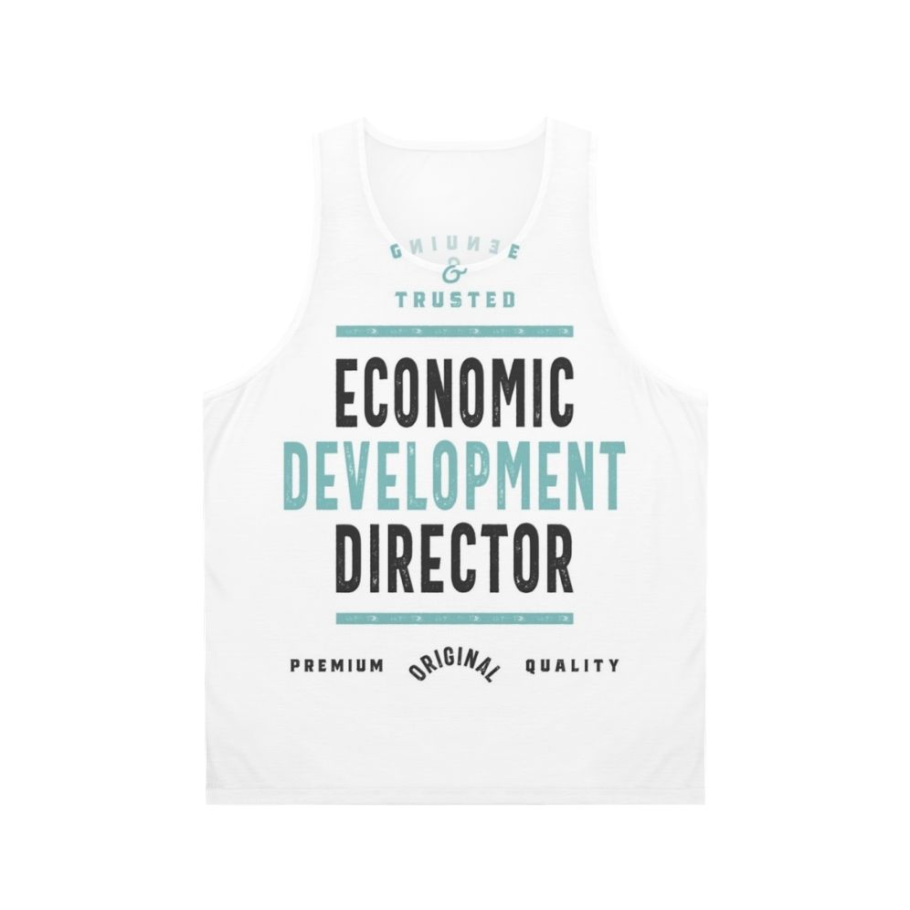 Economic Development Director Unisex Tank Top