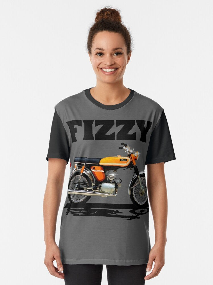 FS1E Fizzy Motorcycle Graphic T-Shirt - Women