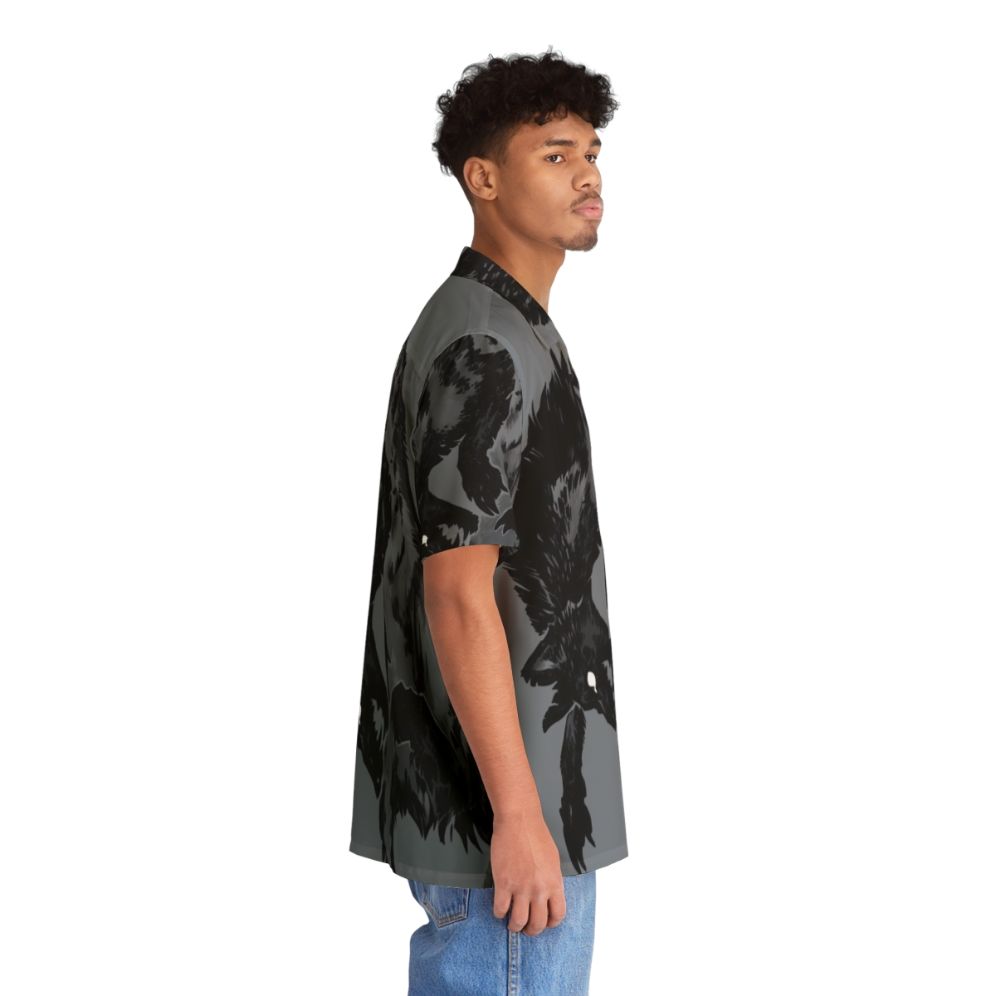 Hyena Hawaiian Shirt with tropical animal print - People Pight