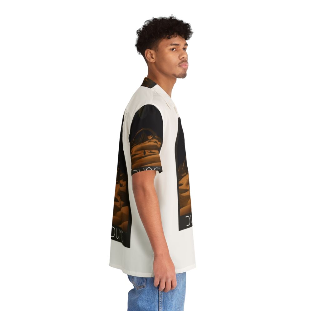 Dune inspired Hawaiian shirt with desert landscape design - People Pight