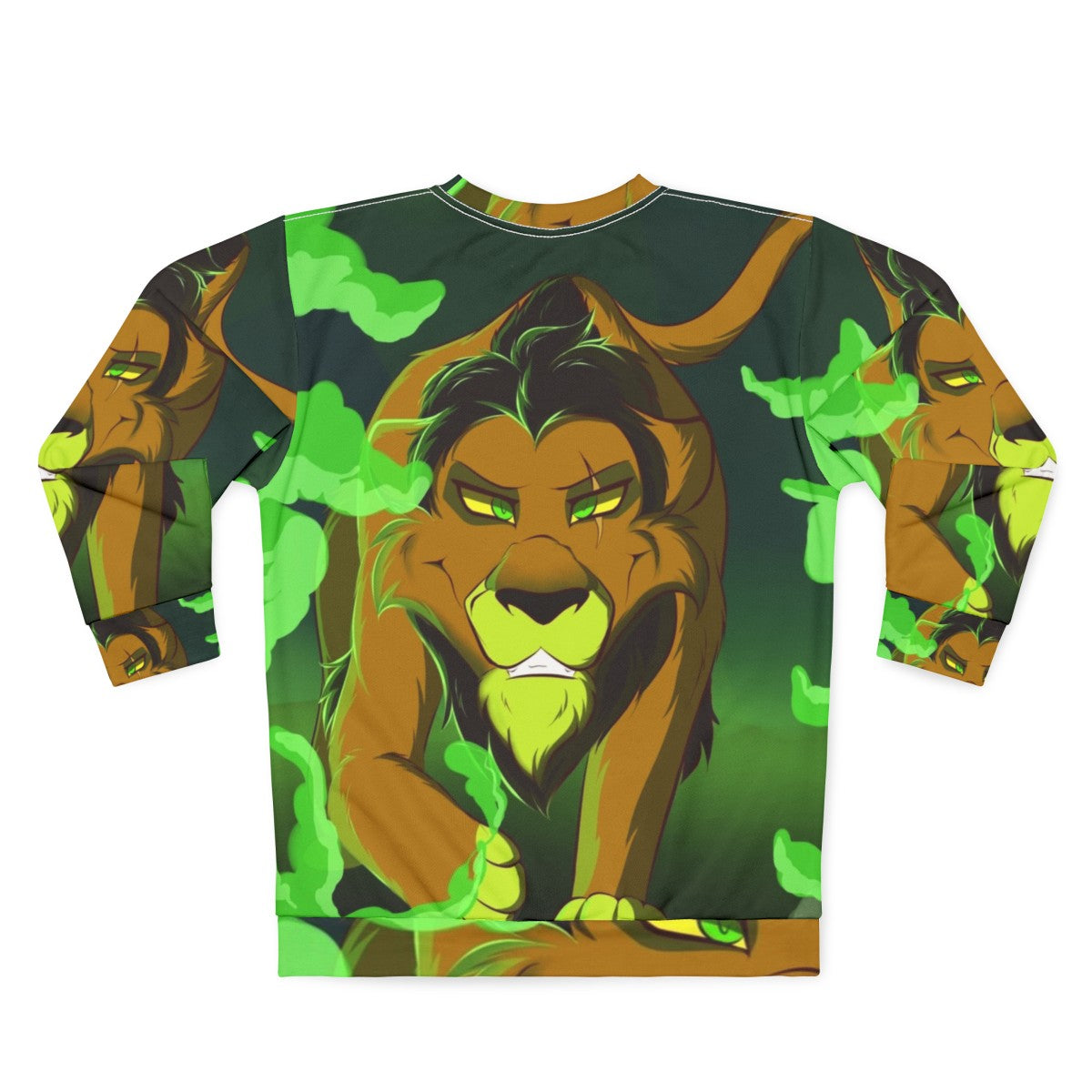 Scar the Lion King Disney Sweatshirt - Back