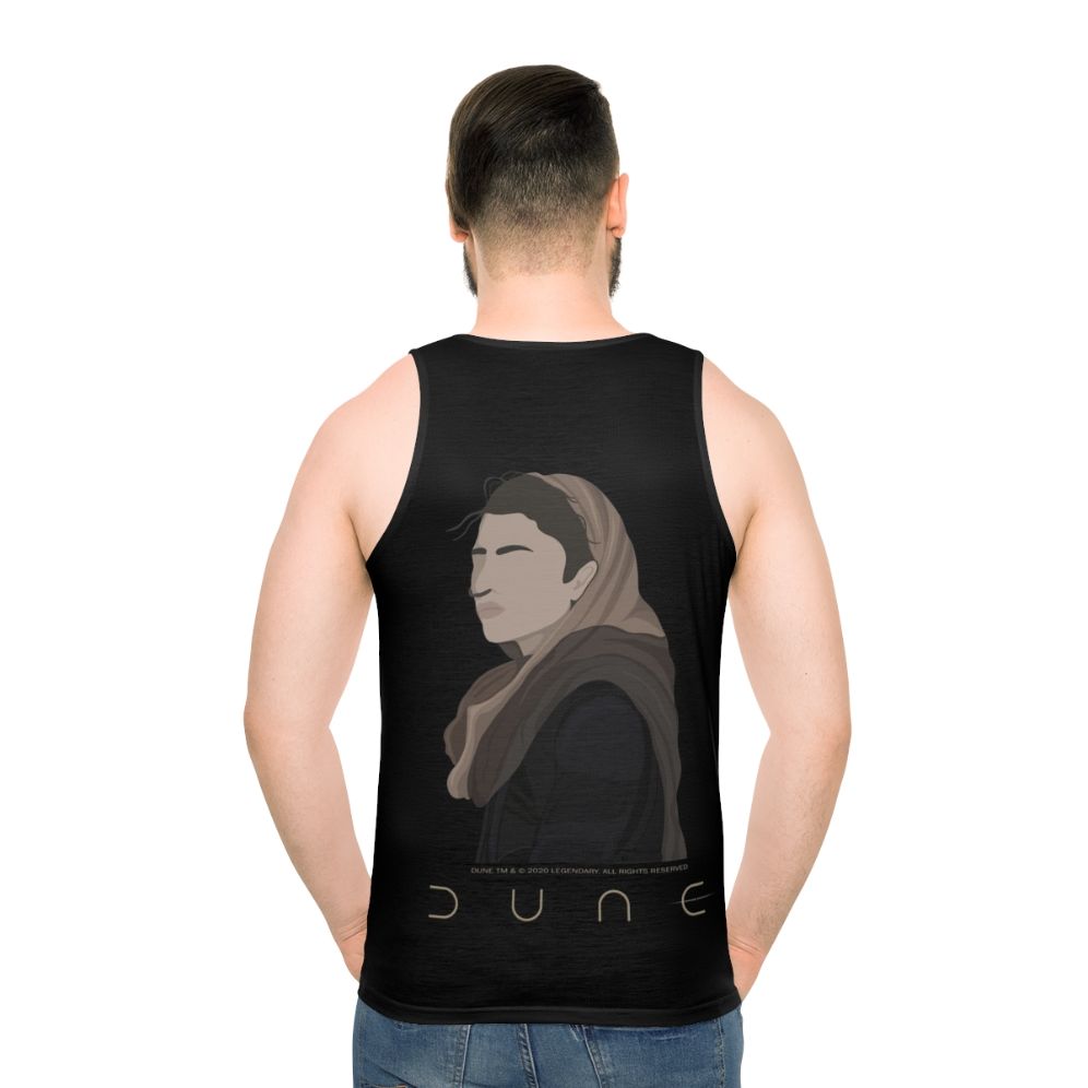 Dune Chani Unisex Tank Top - men back