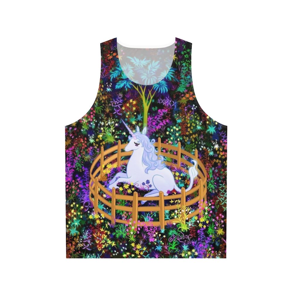 The Last Unicorn in Captivity Unisex Tank Top