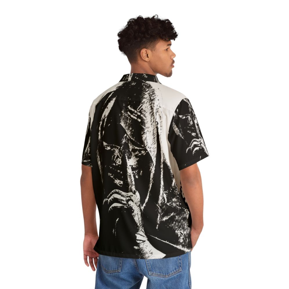 Two-Tone Higgs Death Stranding Hawaiian Shirt - People Back