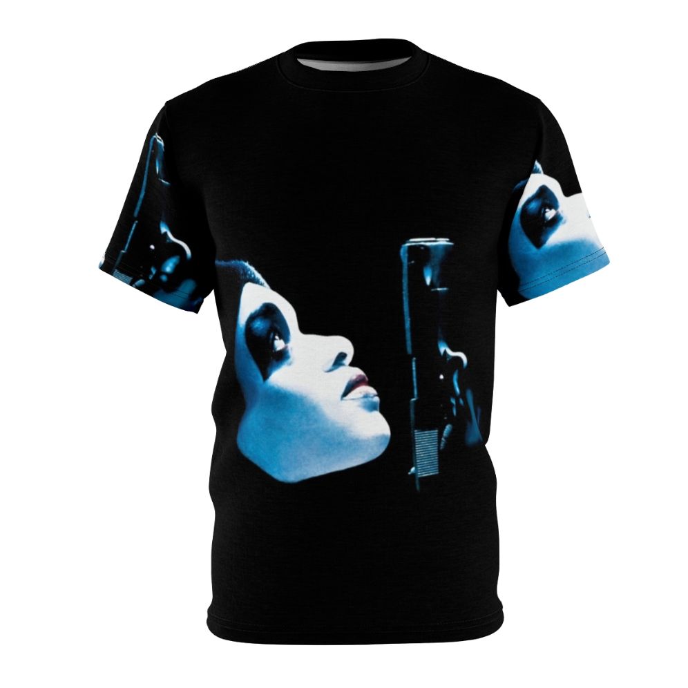 Retro style graphic t-shirt featuring a design inspired by the 1995 film "Dead Presidents"