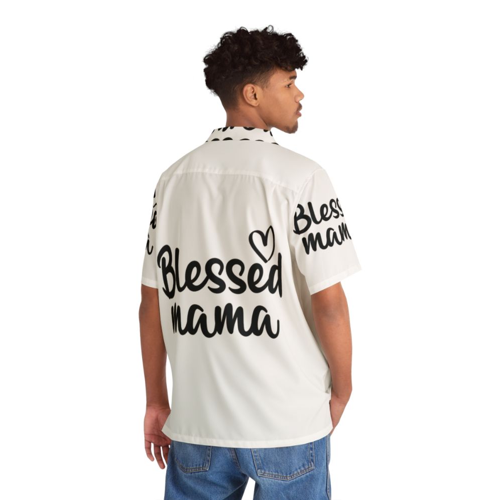 Blessed Mama Hawaiian Shirt for Mother's Day - People Back