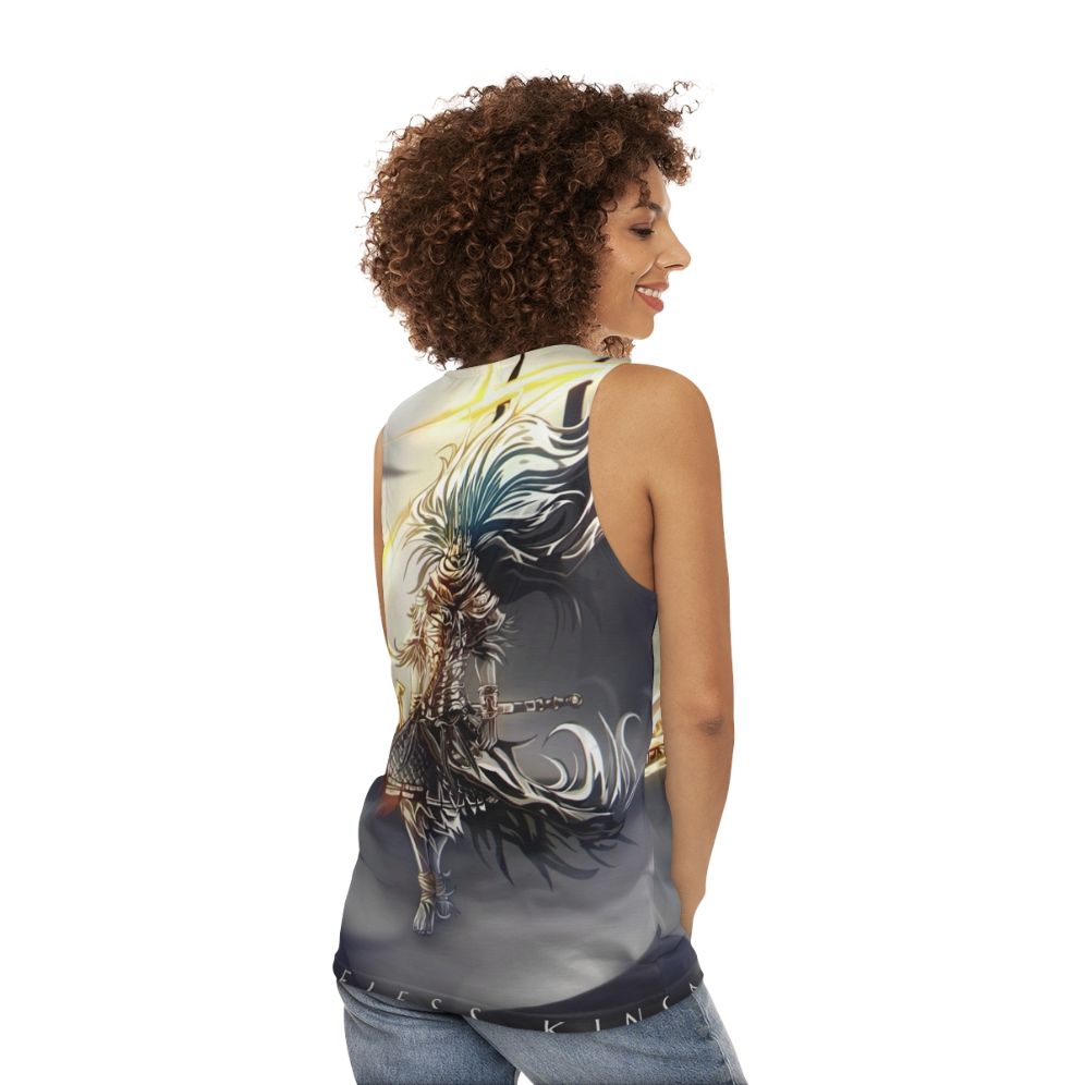 Nameless King Unisex Tank Top - women back