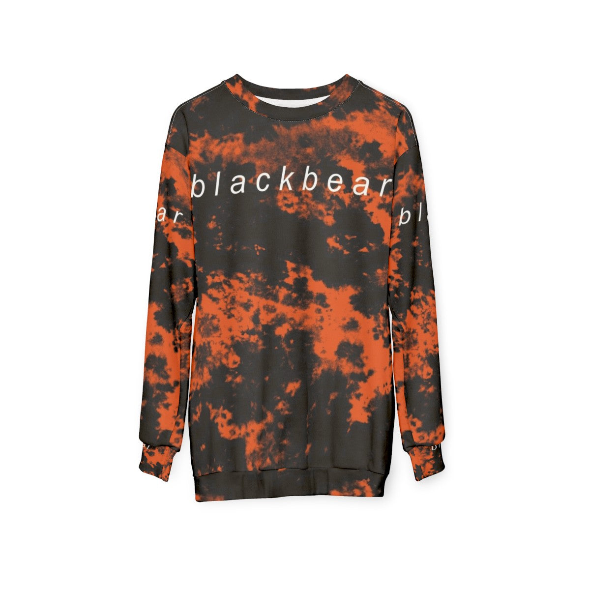 Blackbear Tie Dye Sweatshirt - hanging