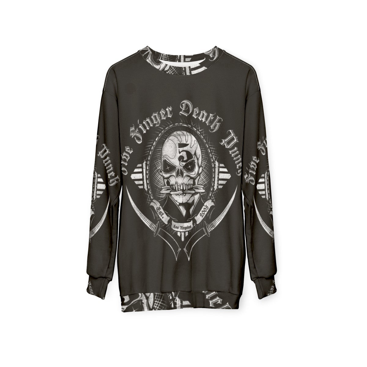 Five Finger Death Punch Heavy Metal Band Sweatshirt - hanging