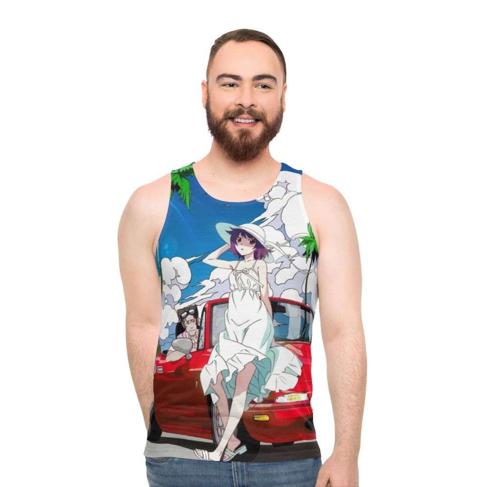 Monogatari Series Anime Unisex Tank Top - men