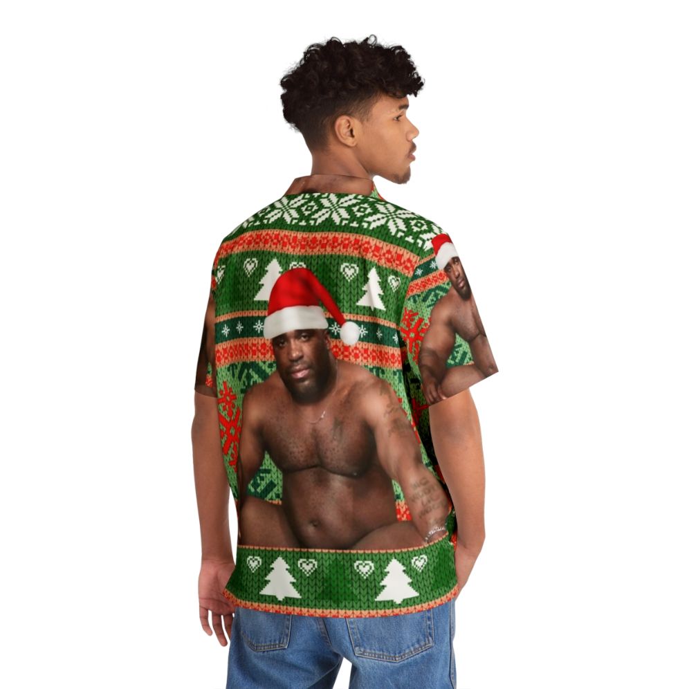 Barry Wood Christmas Hawaiian Shirt - People Back