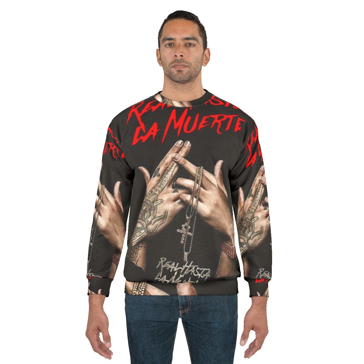 Anuel AA Real Hasta La Muerte Sweatshirt - men