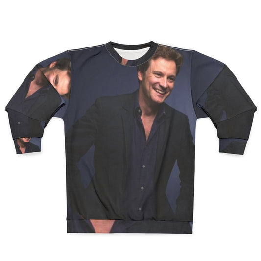 Colin Firth Sweatshirt - Iconic British Actor Portrait