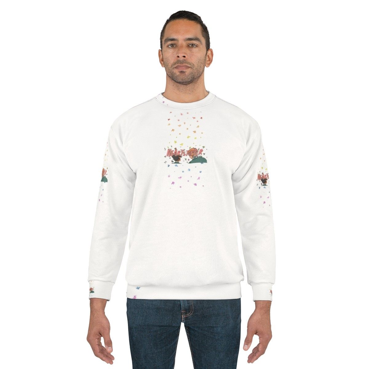 Heartstopper Sweatshirt with Nick and Charlie Graphic - men