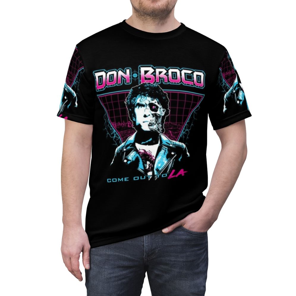 British punk emo band Don Broco graphic t-shirt design - men front