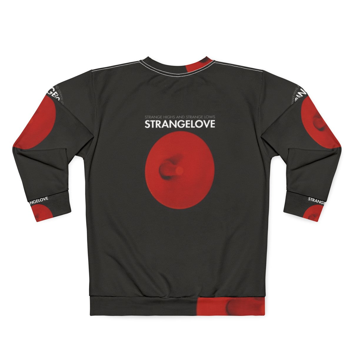 Strange Love Synth-Pop Sweatshirt - Back