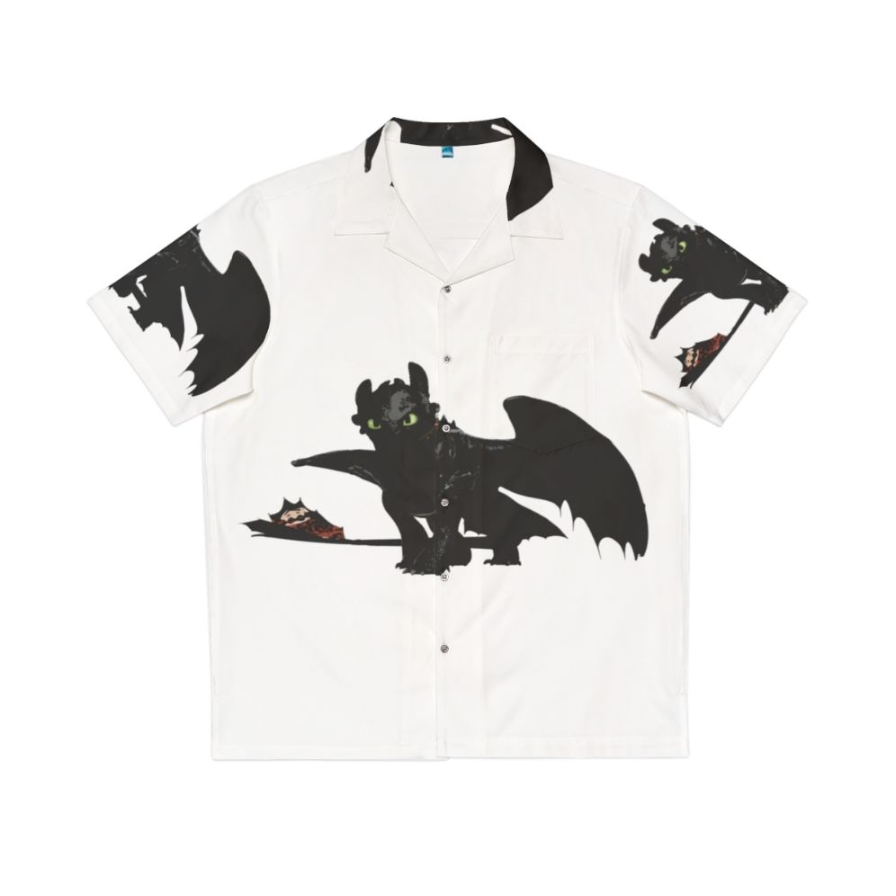 Toothless dragon Hawaiian shirt