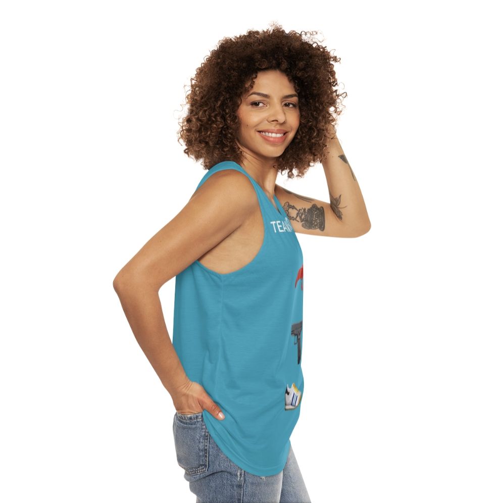 Team Zissou Unisex Tank Top - women side