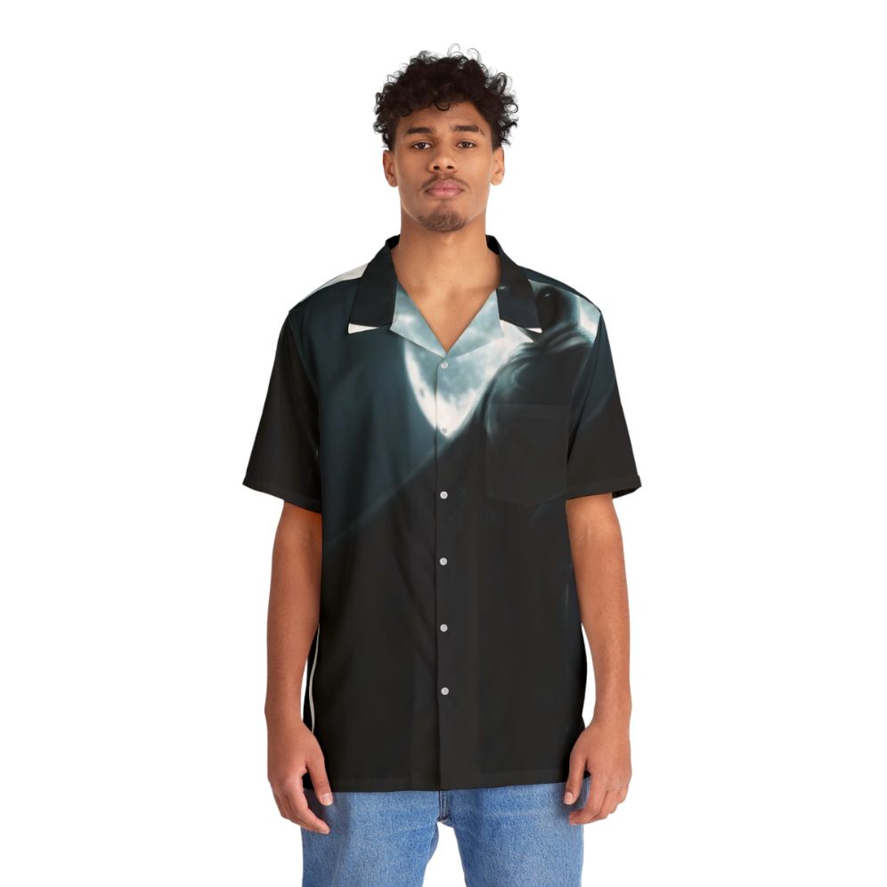 Marvel's Moon Knight Inspired Hawaiian Shirt - People Front