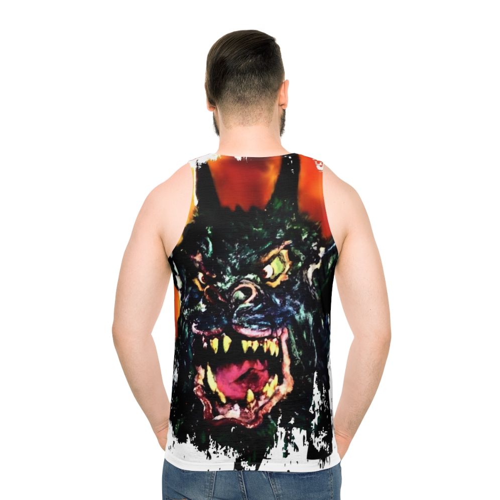 Unisex "Night of the Demon" Gothic Horror Tank Top - men back