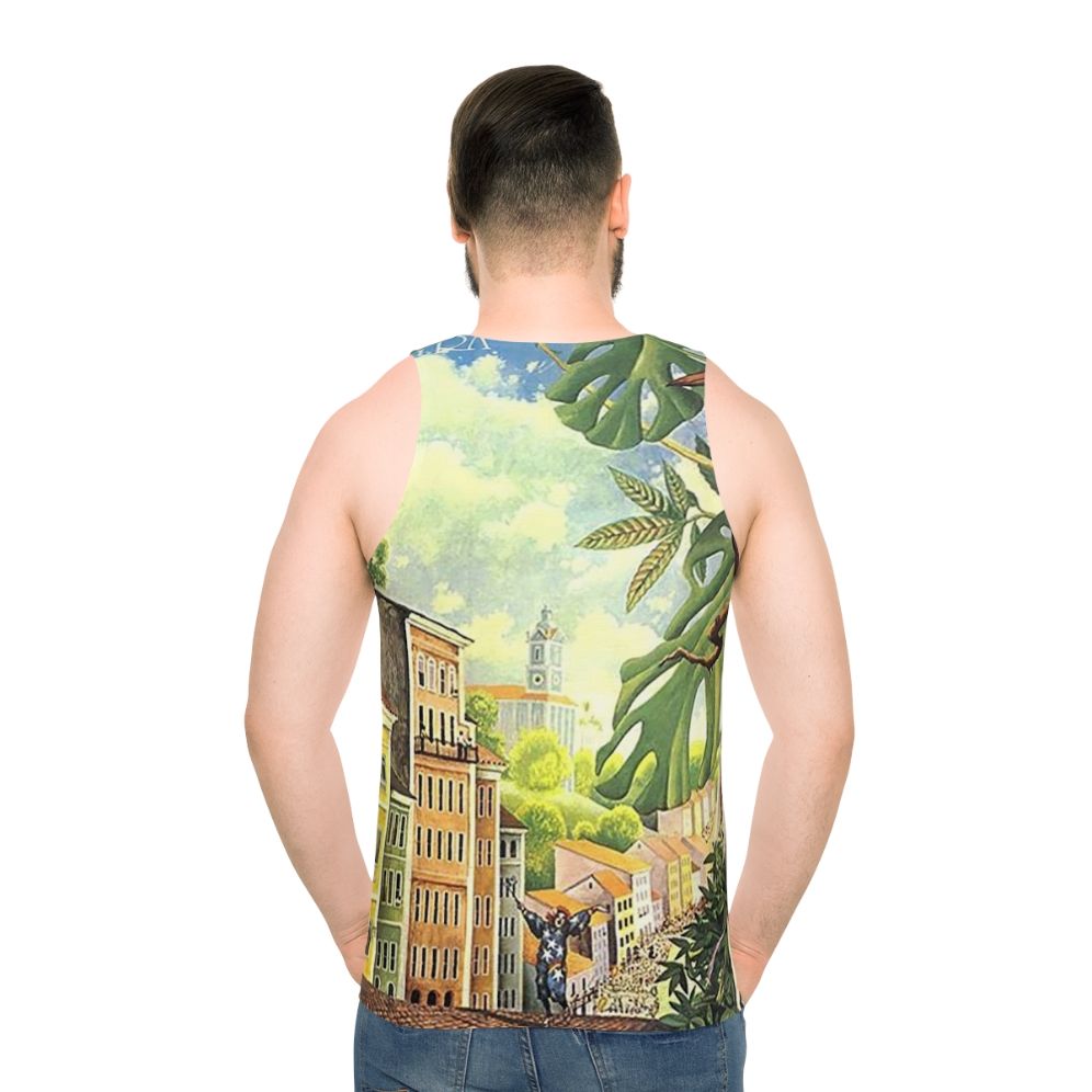 Spyro Gyra Carnaval 1980s Unisex Tank Top - men back