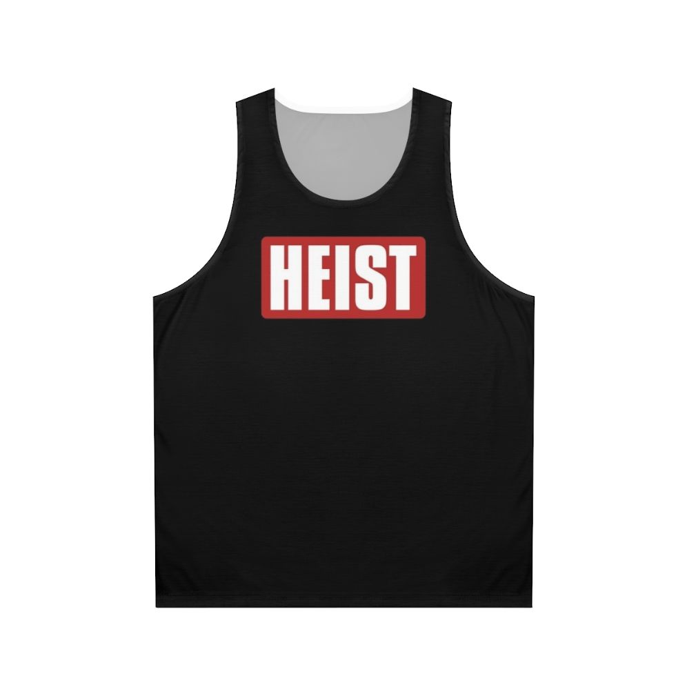 Money Heist Text Art Unisex Tank Top