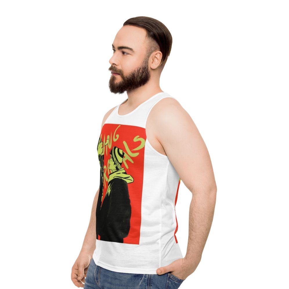 Young Royals Netflix fanart unisex tank top - men side