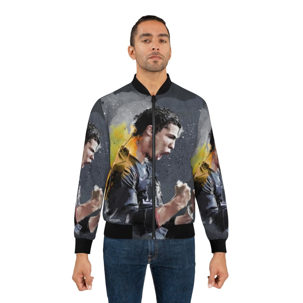 Cristiano Ronaldo Painting Bomber Jacket - Lifestyle