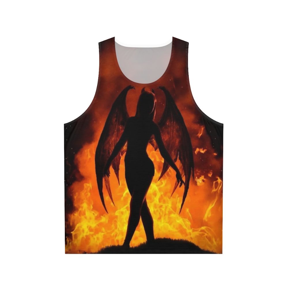 Devil Girl Unisex Tank Top