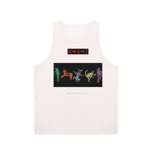 Heart Band's Classic 1987 'Bad Animals' Unisex Tank Top