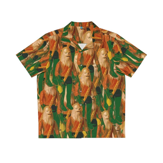 Chewbaquaman Hawaiian Shirt featuring Chewbacca and Aquaman