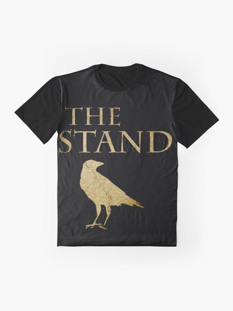 The Stand Stephen King Apocalyptic Horror Drama Graphic T-Shirt - Flat lay