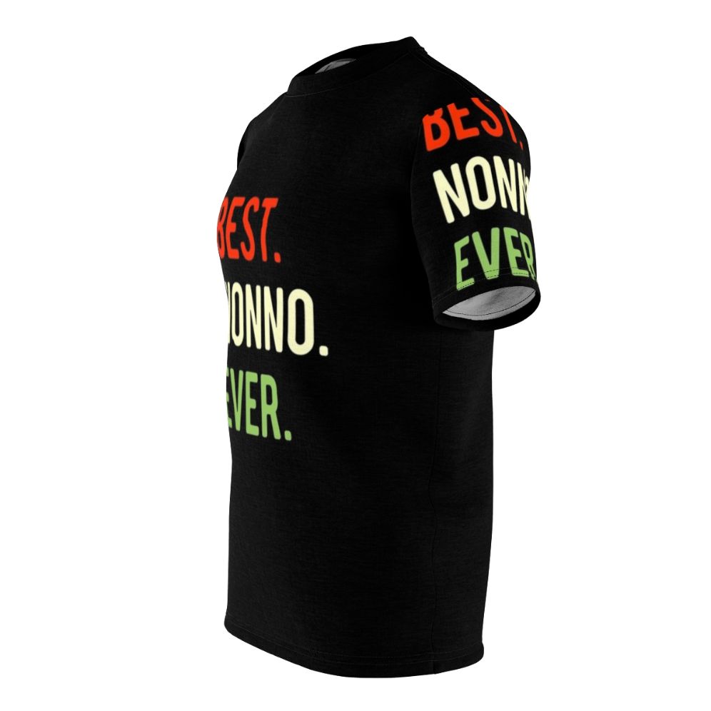 "Best Nonno Ever" Graphic T-Shirt for Grandparent - men left