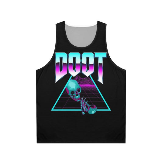 Retro vaporwave synthwave unisex tank top