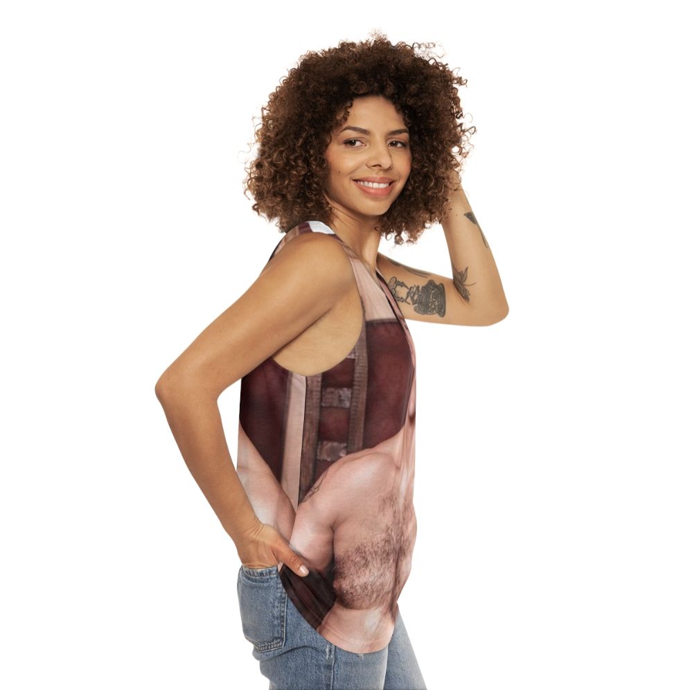 Henry Cavill Inspired Unisex Tank Top - women side