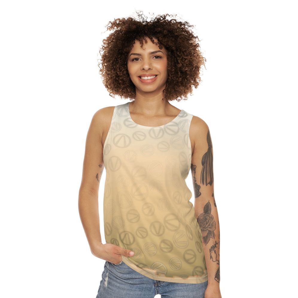 Borderlands Vault Symbol Pattern Unisex Tank Top - women