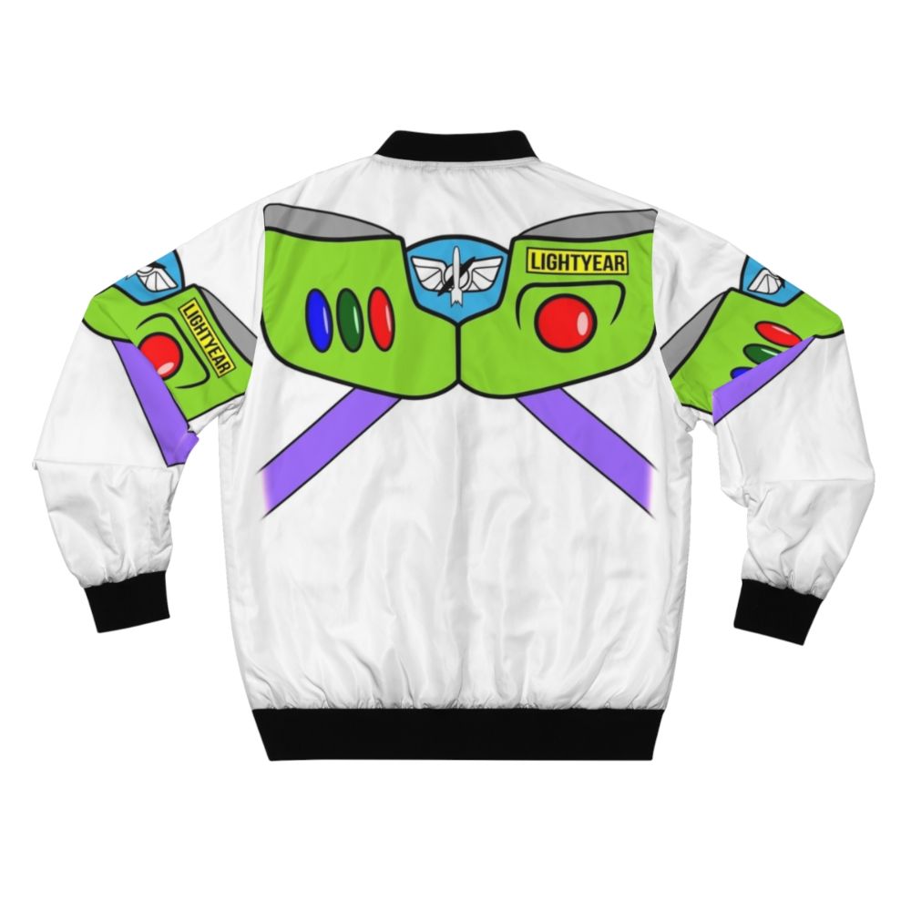 Buzz Lightyear-inspired space ranger bomber jacket - Back